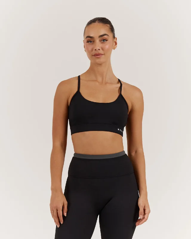 Women's Chic Apparel EMPOWER BRA - BLACK