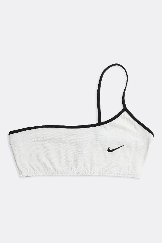 Women's Apparel Rework Nike One Shoulder Bra Top - XS, S, M, L, XL