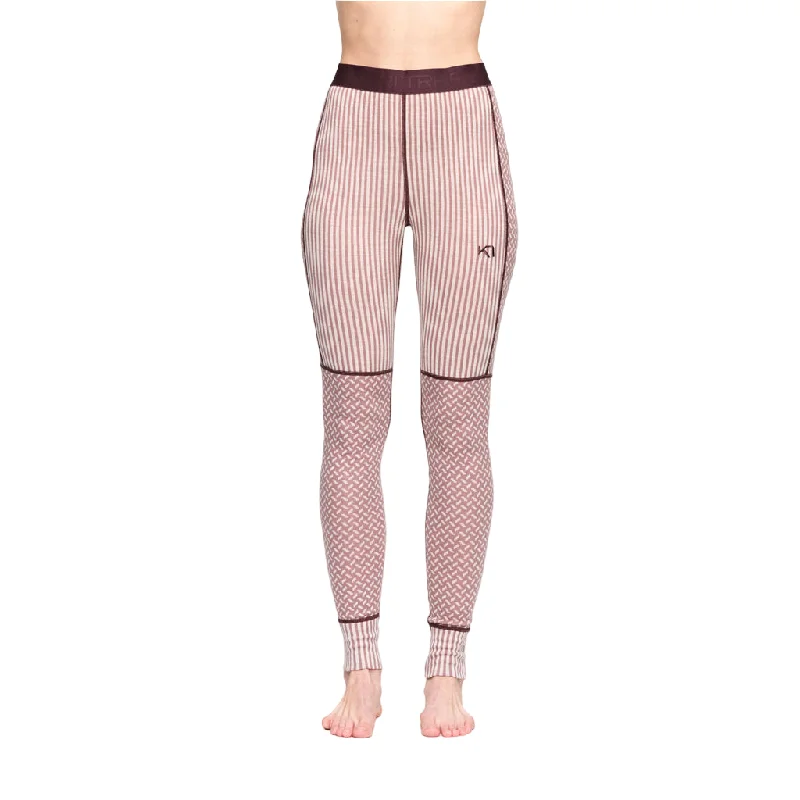 Women's Athletic Apparel Kari Traa Women's Smekker Baselayer Pants - 100% Merino Wool